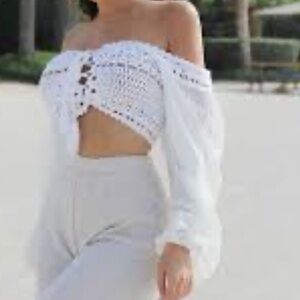 Fashion Nova Saterini Vacay Crochet Top